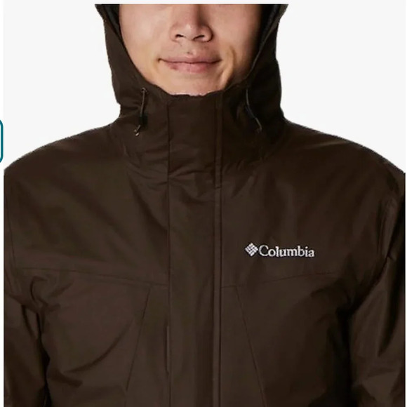 NWT Columbia Men's Tunnel Falls Interchange Jacket, 3 in 1 design, SMALL, brown - Picture 4 of 6